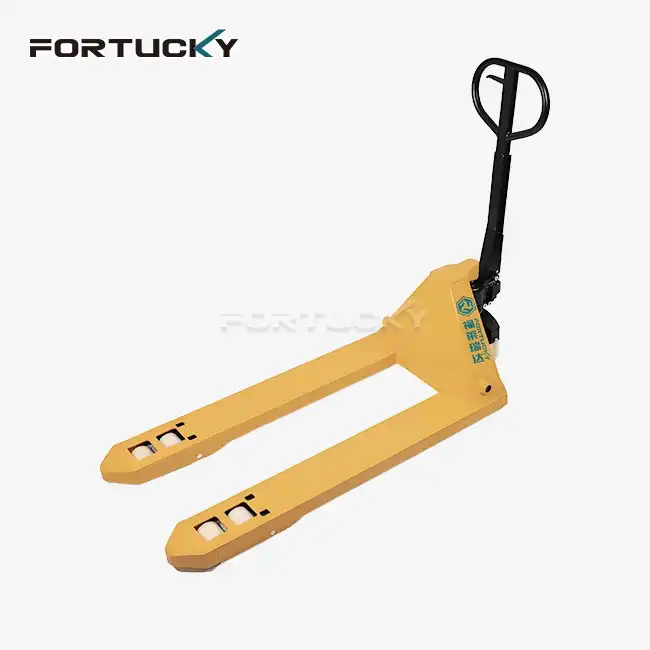 What are the advantages of using hand pallet trucks?